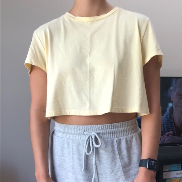 soft yellow tee - Picture 2 of 3